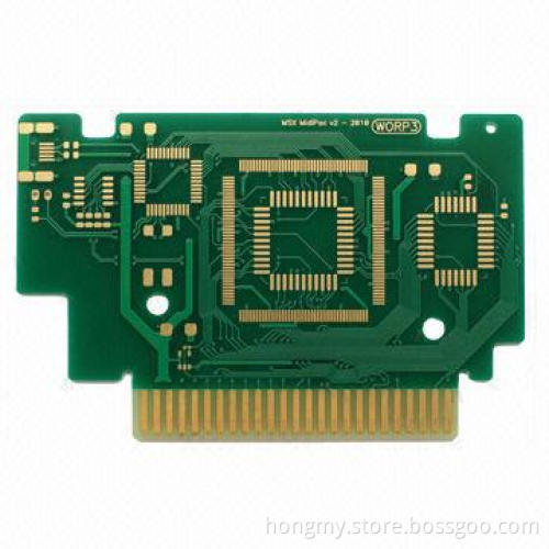 Immersion Gold FR-4 MIDI Multilayer PCB with Gold Finger, 1.6mm Board Thickness